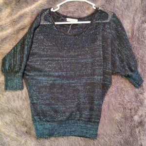 Sparkly Knit Dolman Sweater